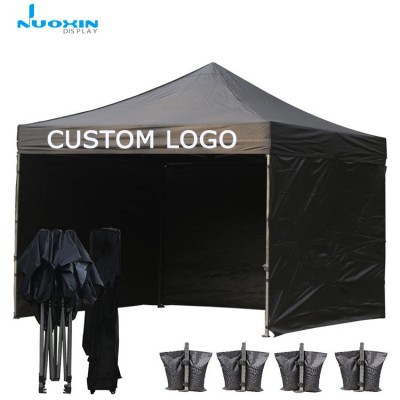 Yiwu factory hot sale cheap custom printed outdoor event canopy gazebo tent 3x3m with windows