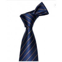 Business Style 100% Silk Fashion Men Tie Striped Pattern Neck Tie Woven Tie Bowtie Necktie Silk Tie